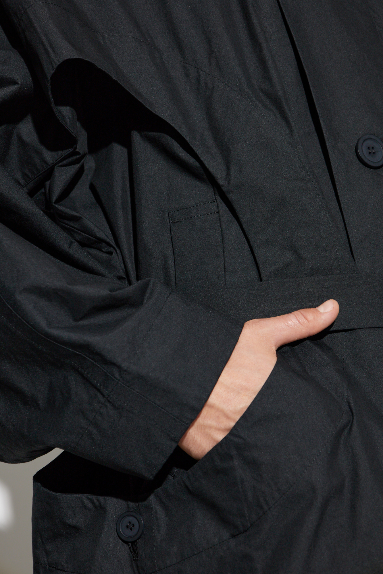 Homme Plissé Issey Miyake Trench coat with belt | Men's | Vitkac